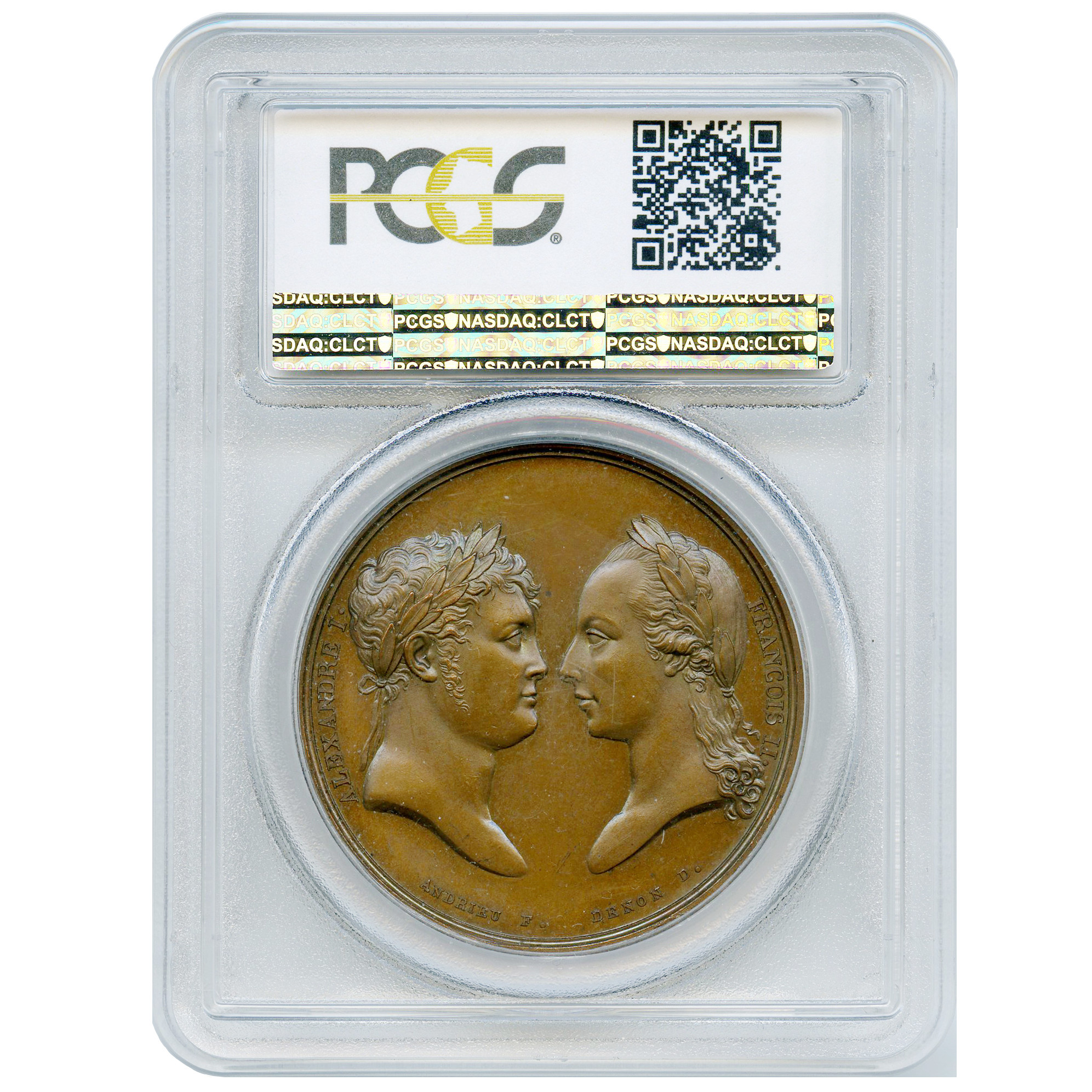 Napoléon Ier - Médaille - 1805 revers