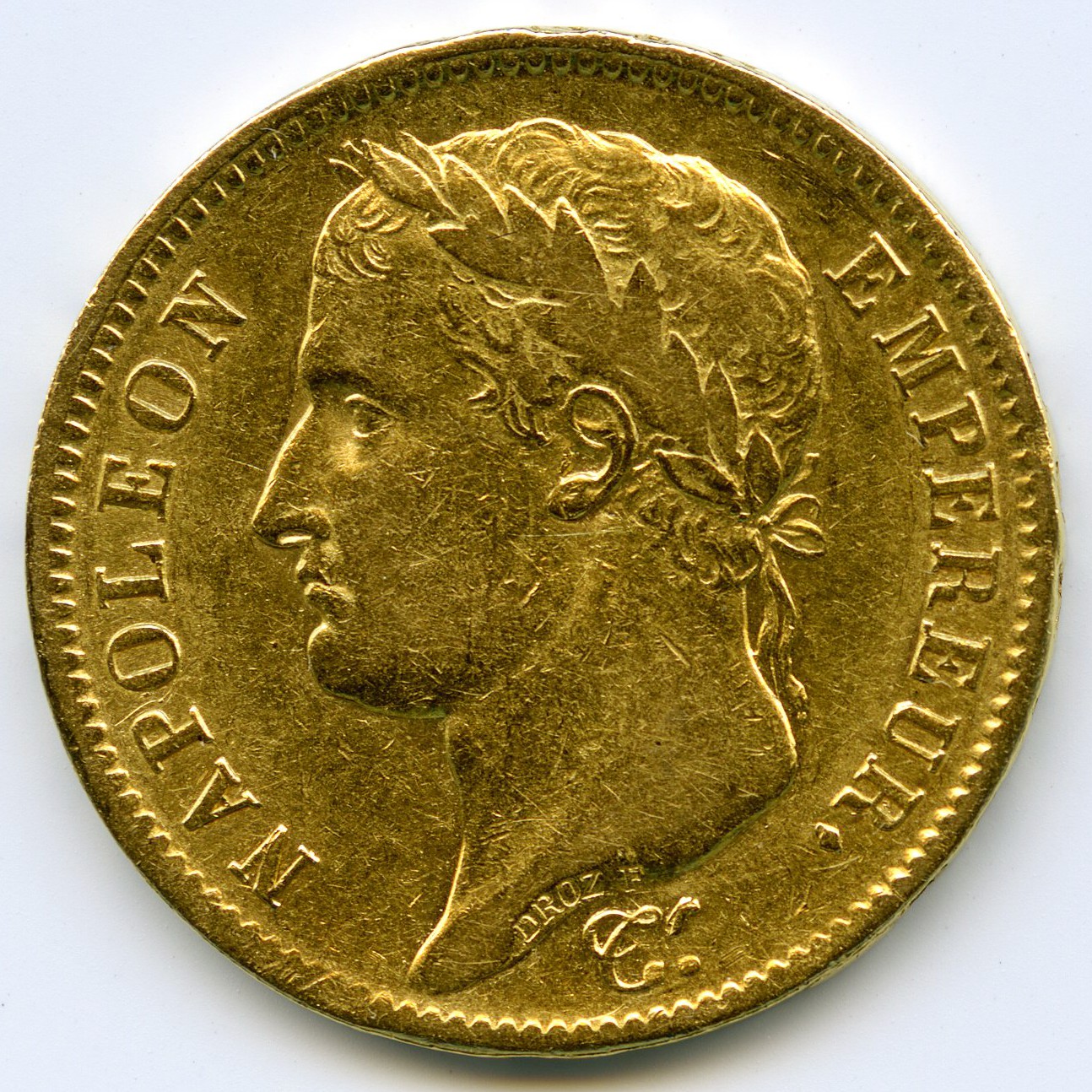 Napoléon Ier - 40 Francs - 1810 W avers