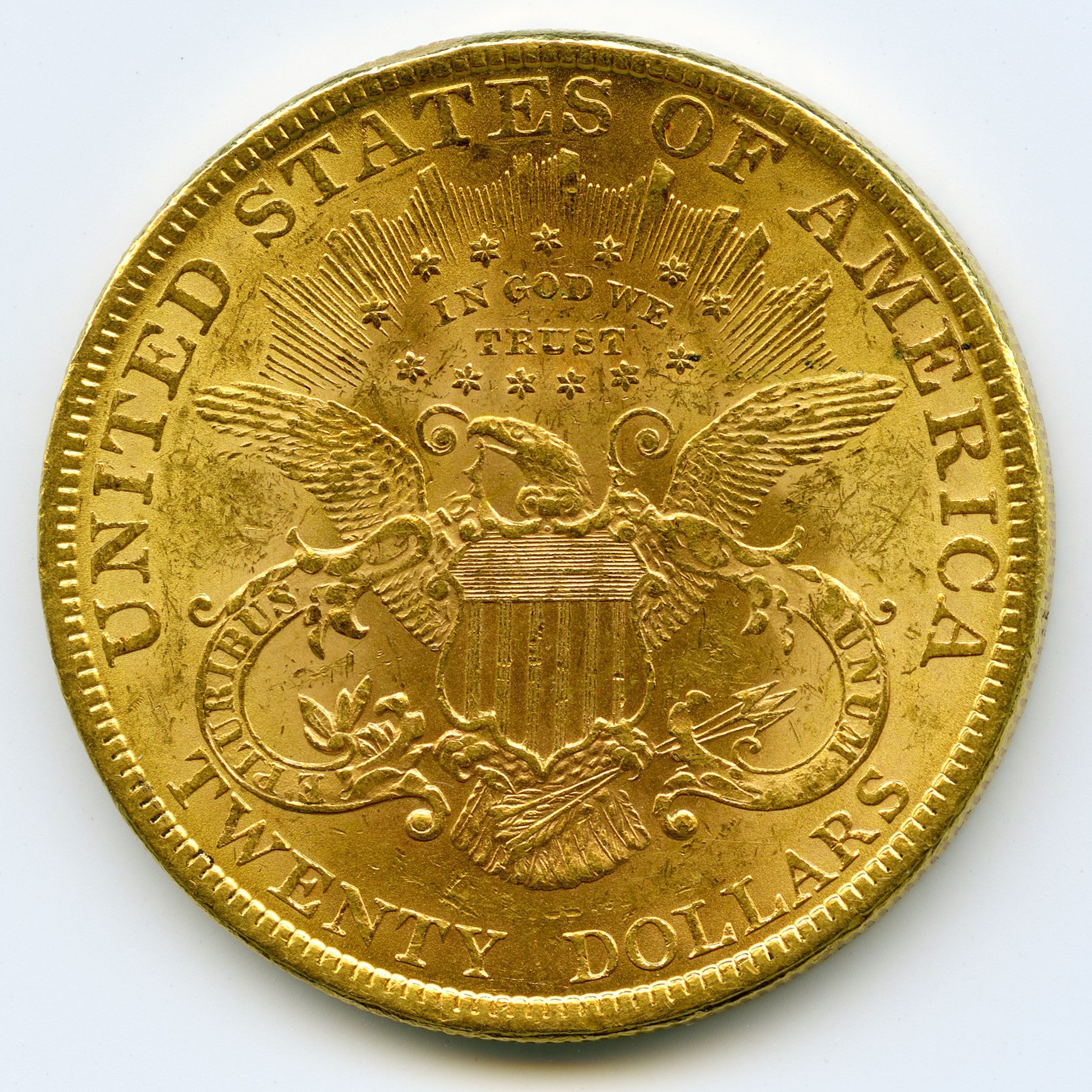 USA - 20 Dollars - 1894 revers