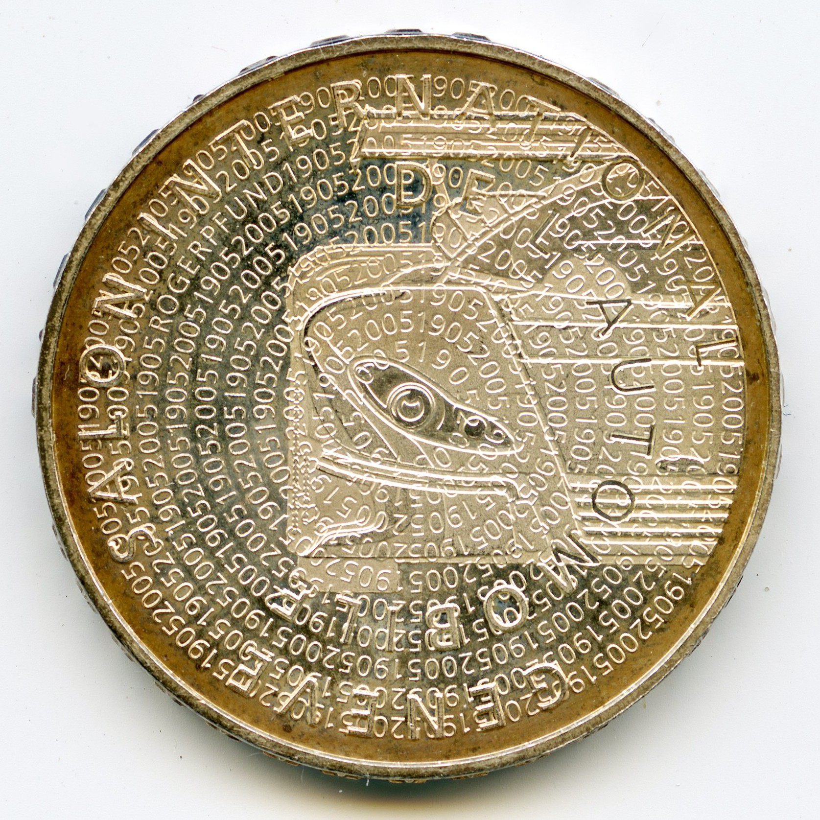Suisse - 20 Francs - 2005 B avers