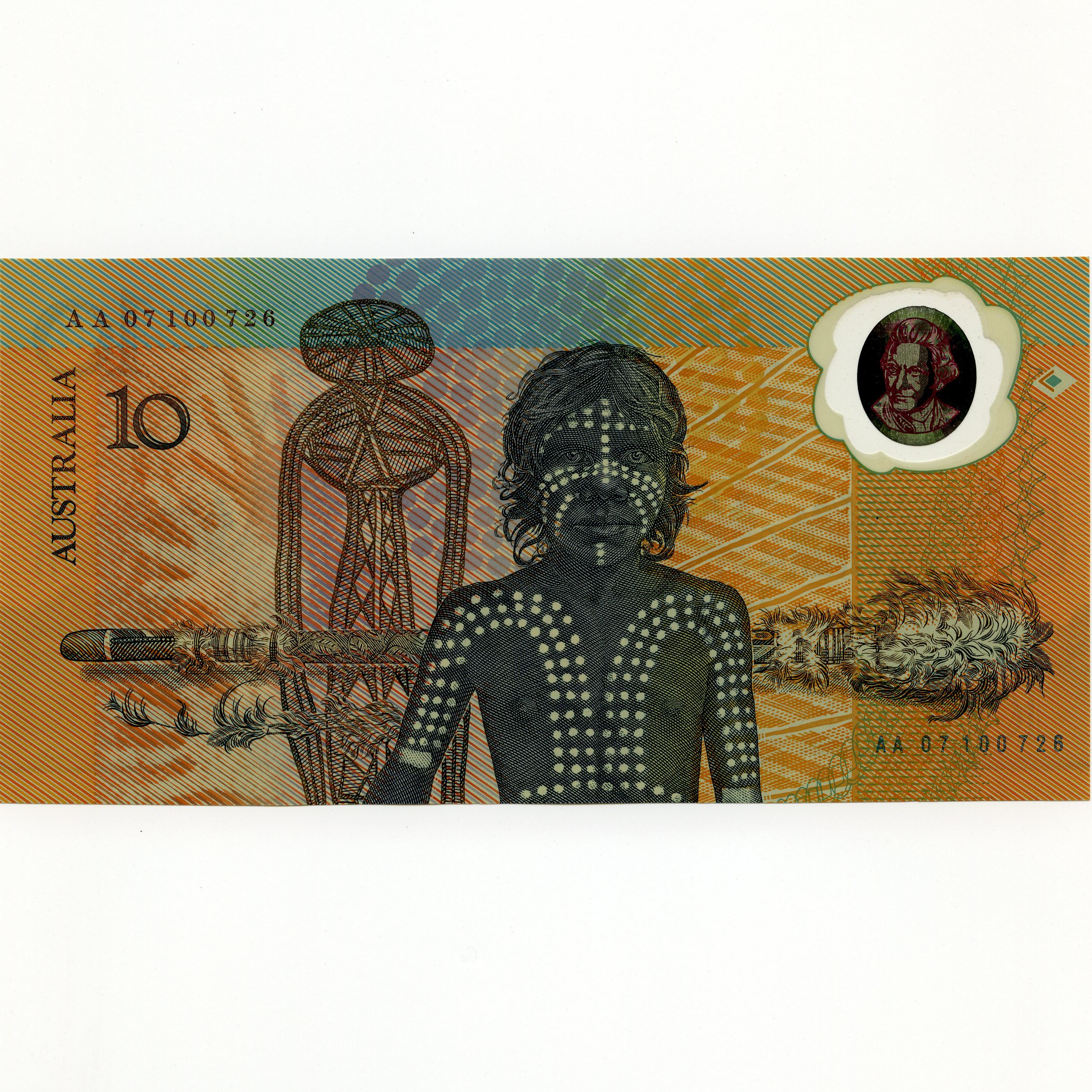 Australie - 10 Dollars - AA07100726 avers