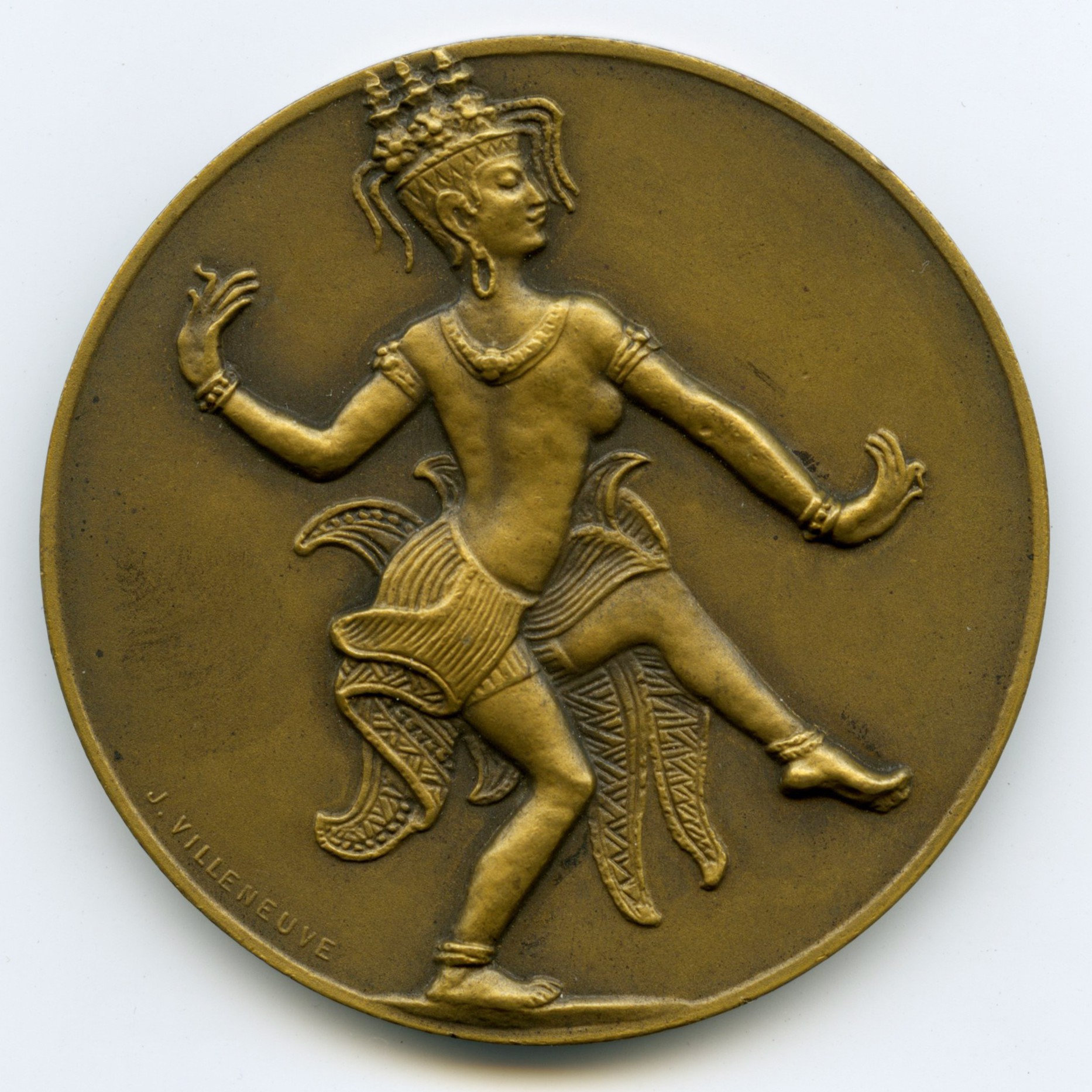 Indochine - Médaillle Bronze avers