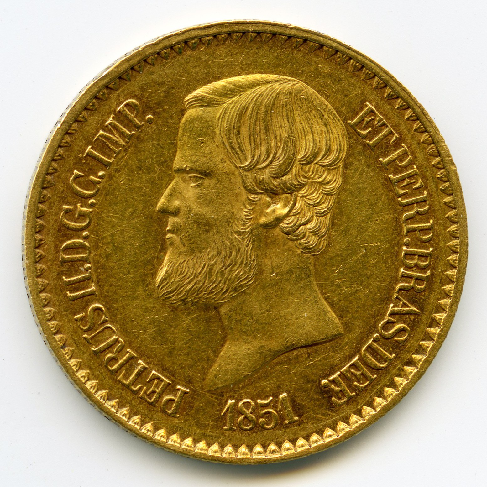 Brésil - 20 000 Reis - 1851 avers