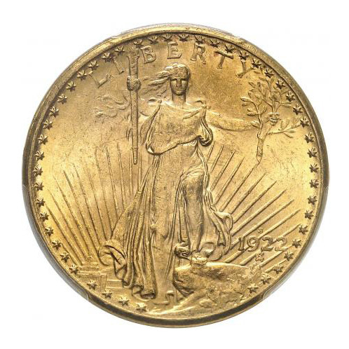 USA - 20 Dollars - 1922 S avers