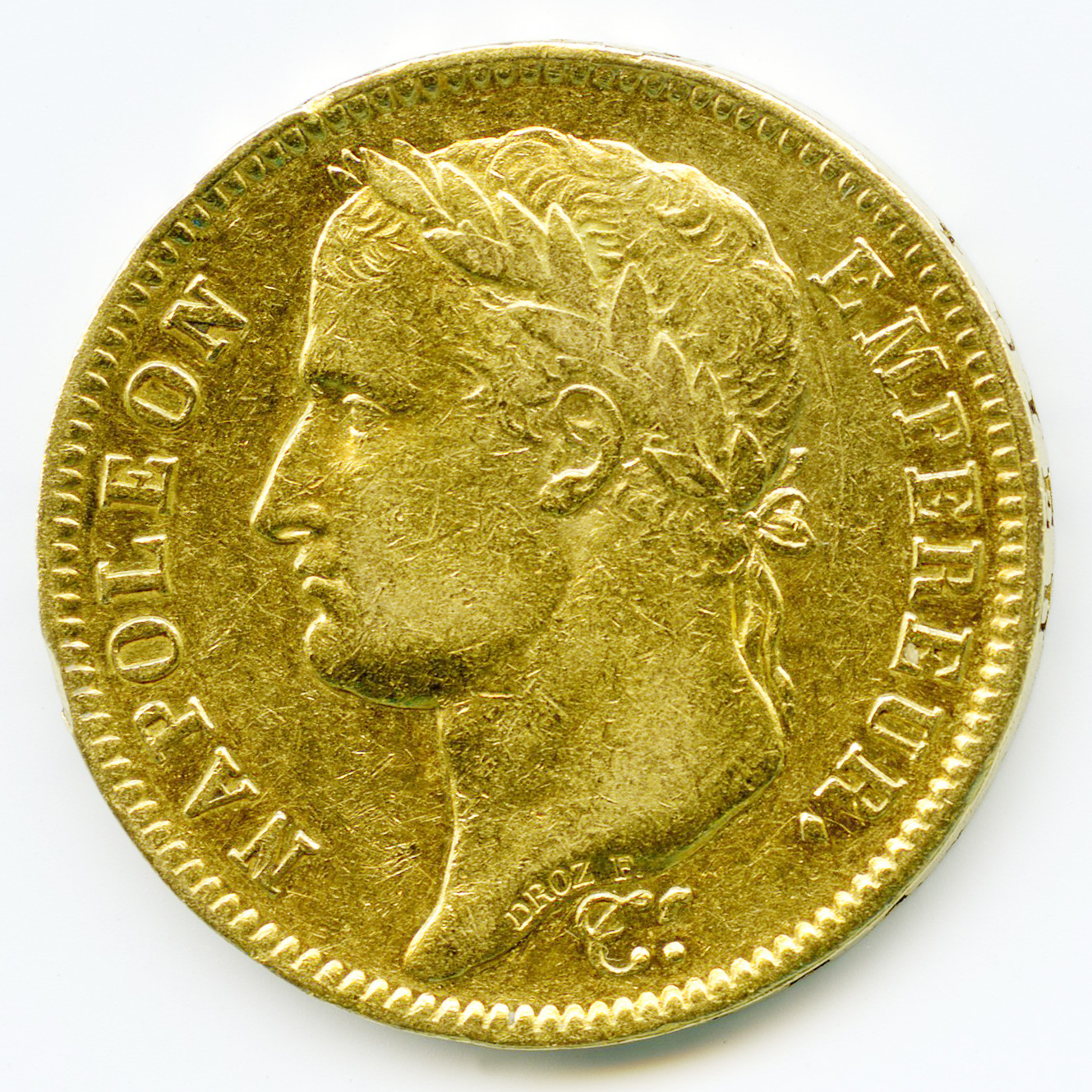 Napoléon Ier - 40 Francs - 1808 A avers