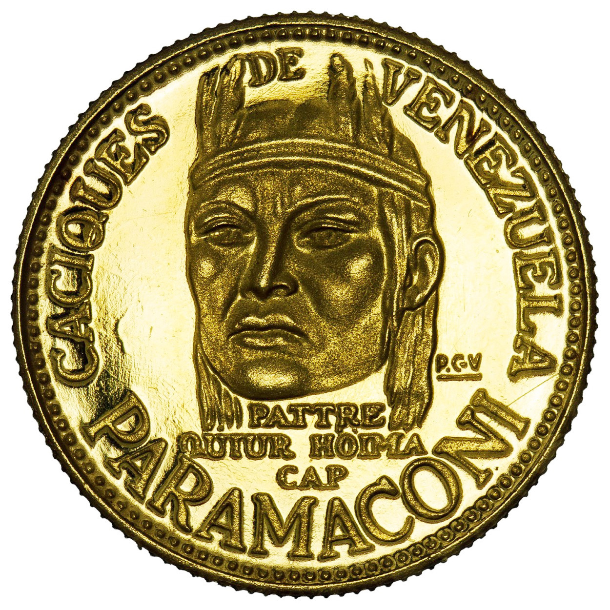 Venezuela - Caciques - Paramaconi avers