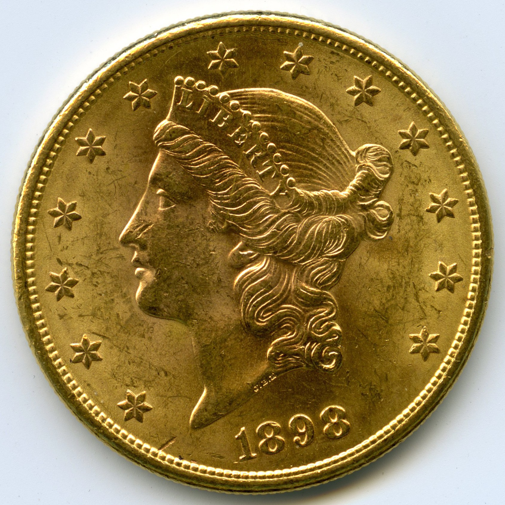 USA - 20 Dollars - 1898 S avers
