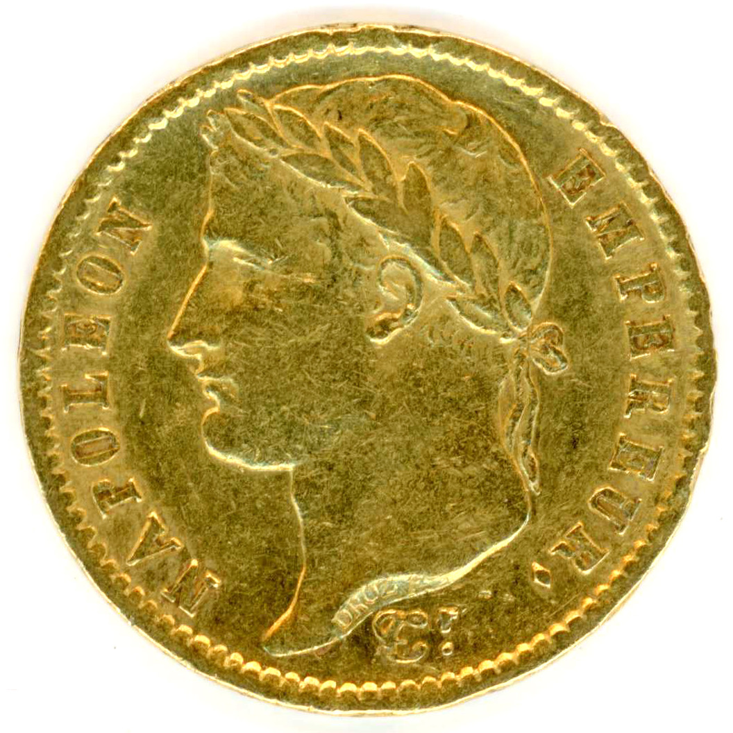 Napoléon Ier - 20 Francs - 1812 A avers