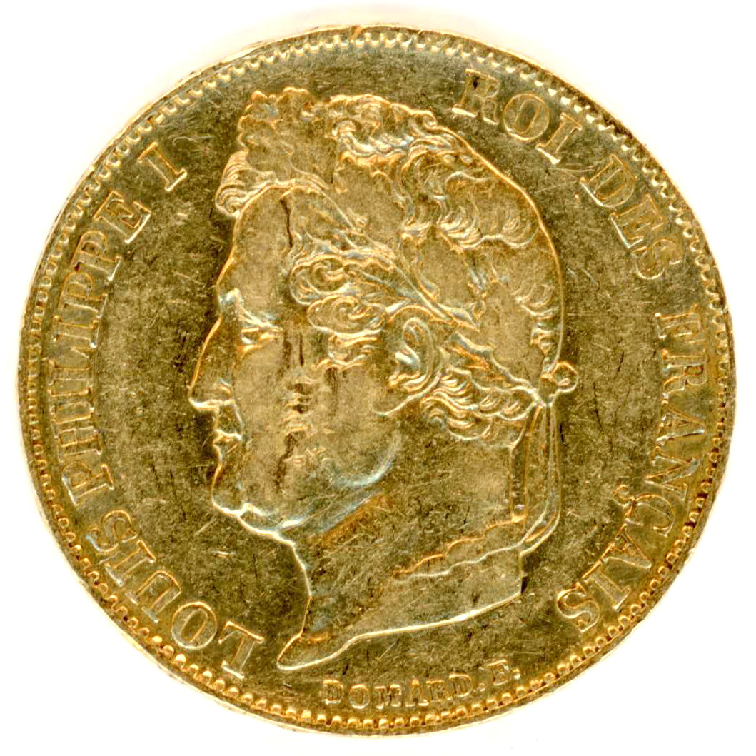 Louis Philippe Ier - 20 Francs - 1848 A avers