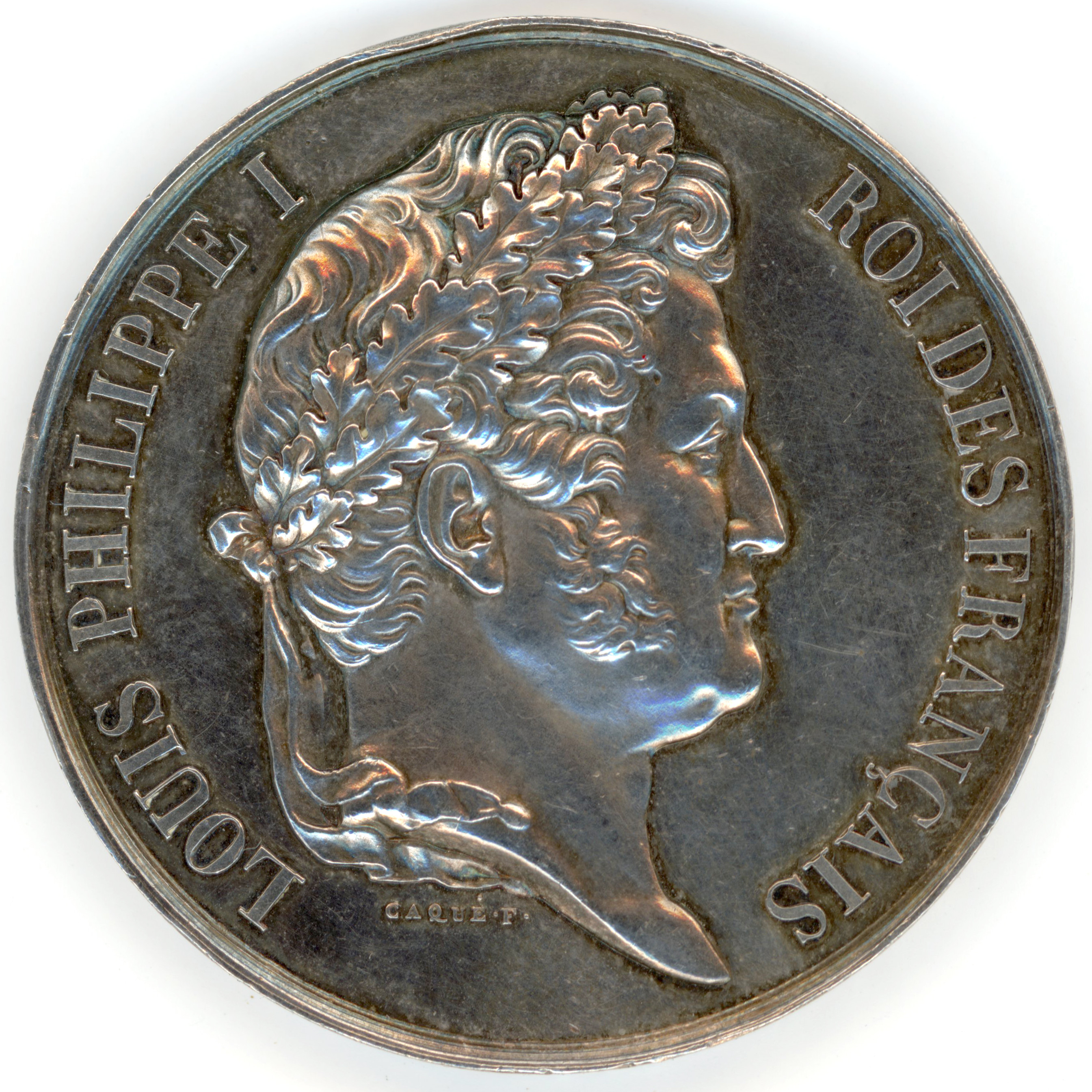 Louis-Philippe Ier - Médaille de la Vaccine - 1837 avers