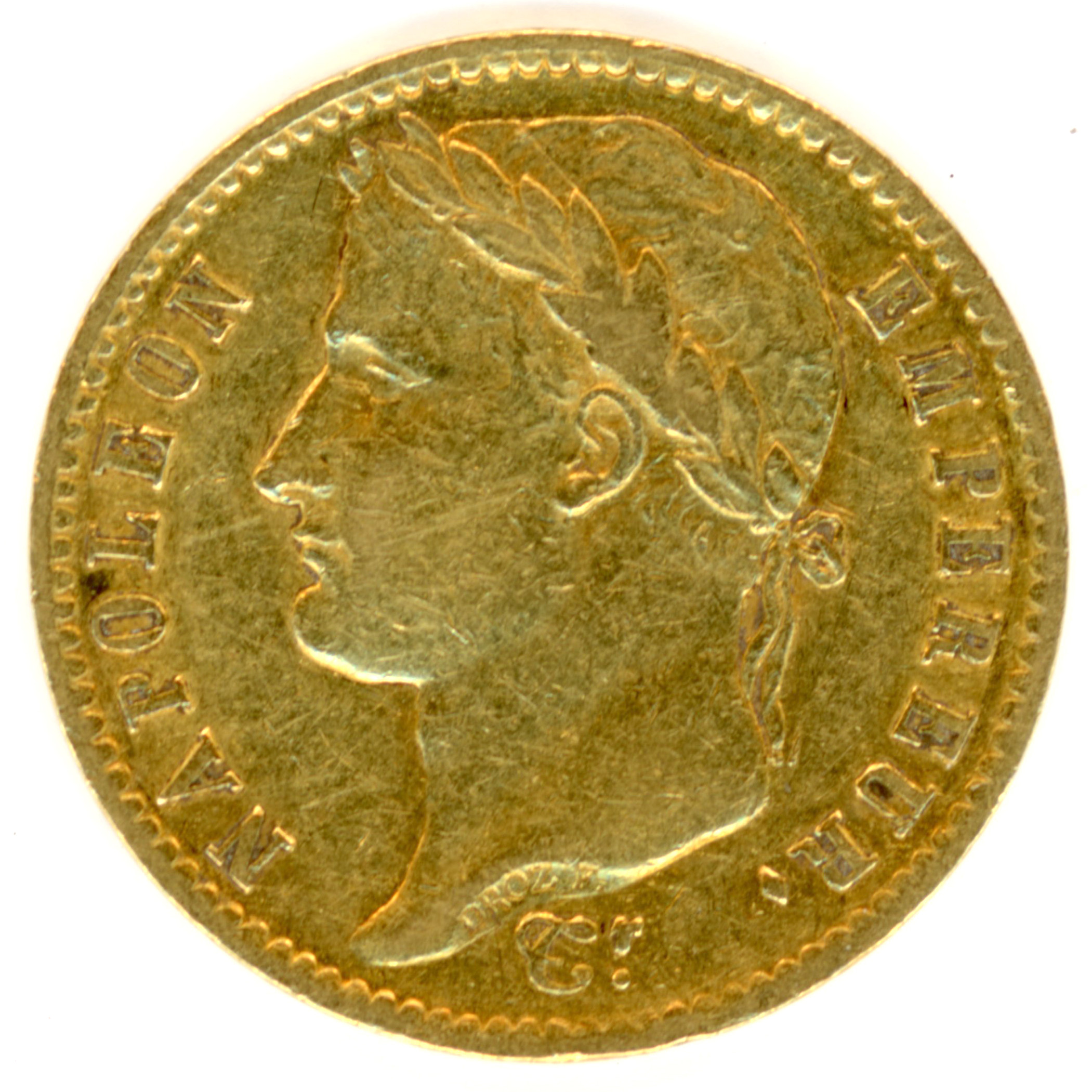 Napoléon Ier - 20 Francs - 1813 - Rome avers