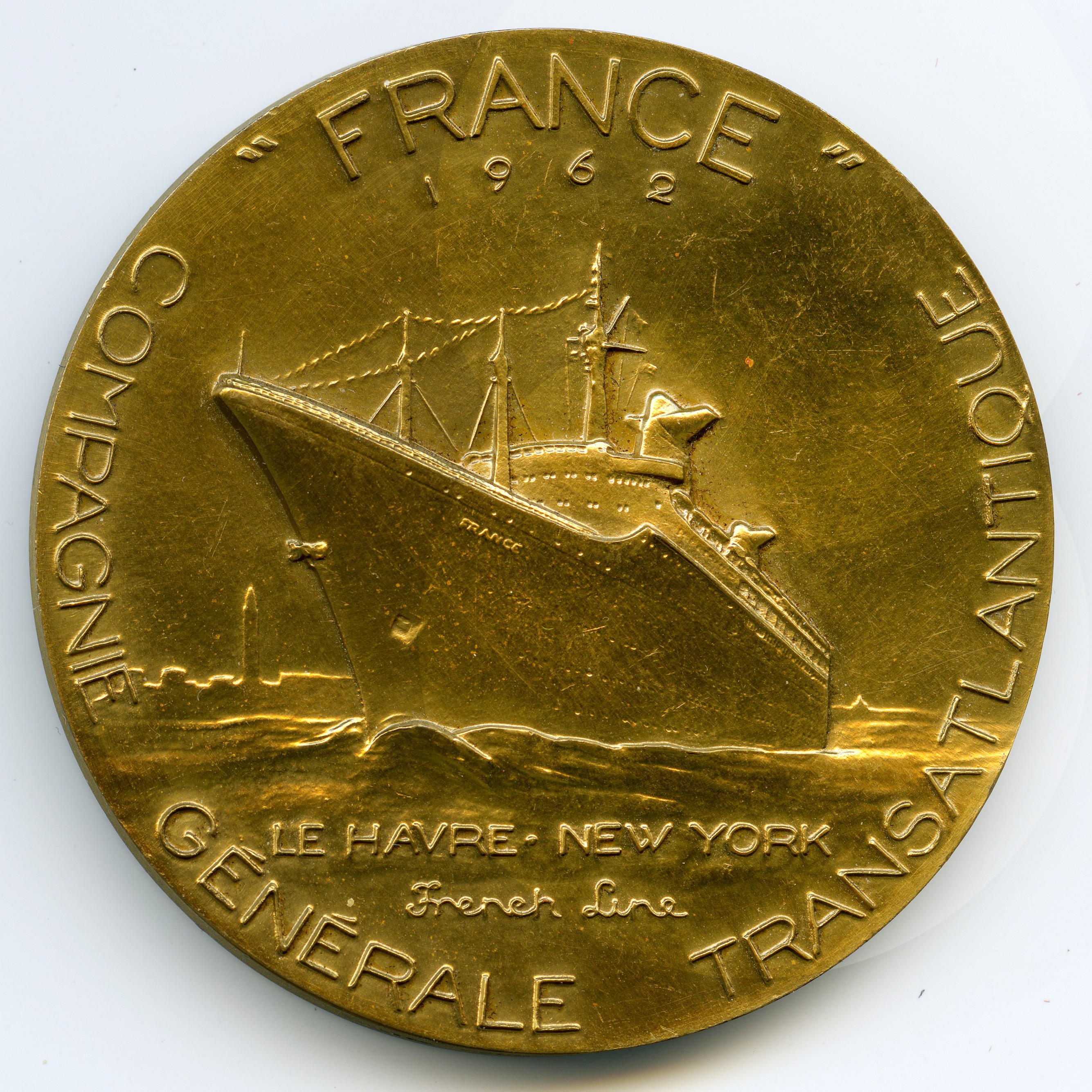 Le France - Médaille Bronze revers