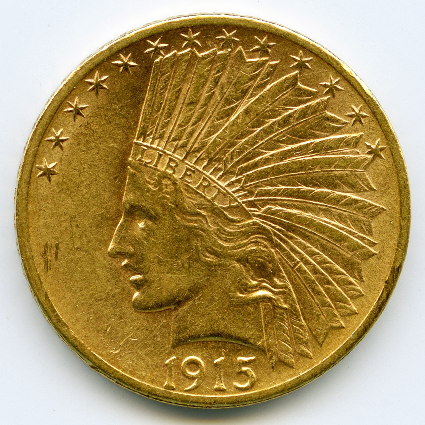 USA - 10 Dollars - 1915 avers