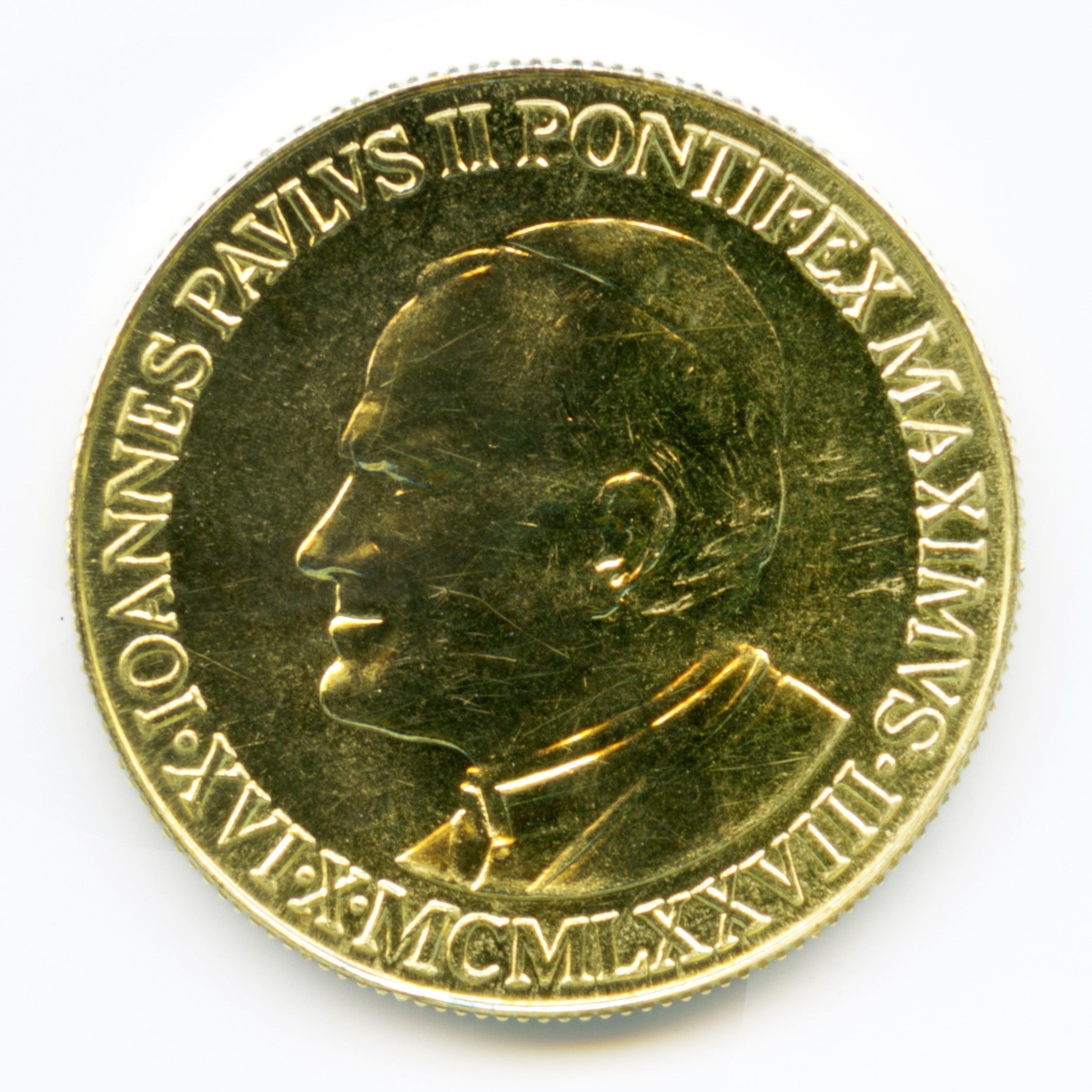 Vatican - Médaille Jean Paul II - 1980 avers