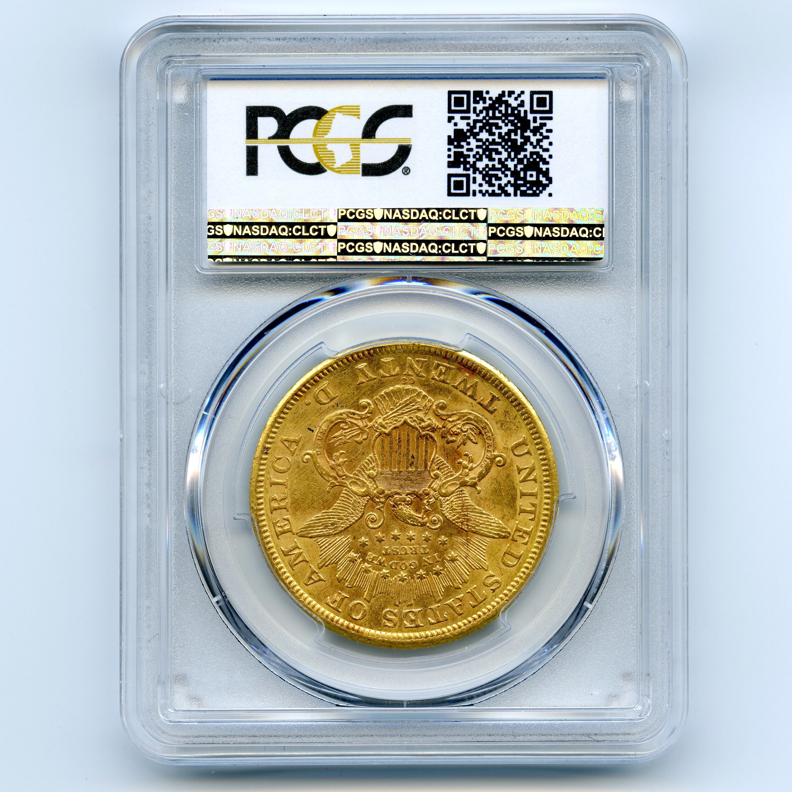 USA - 20 Dollars -1875 CC revers