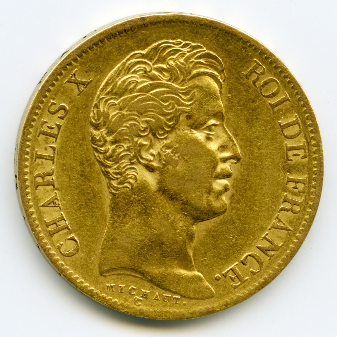 Charles X - 40 Francs - 1830 A avers