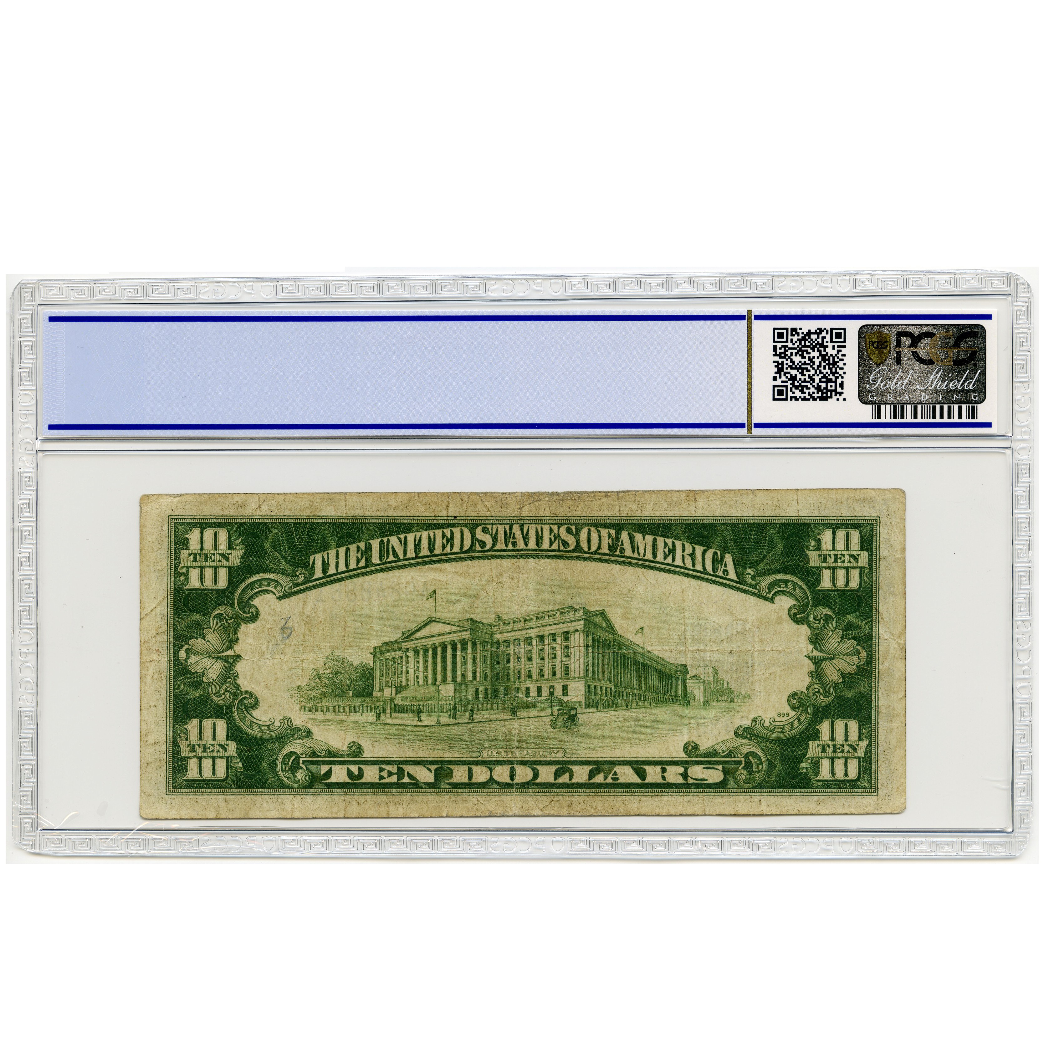USA - 10 Dollars - A98488814A revers