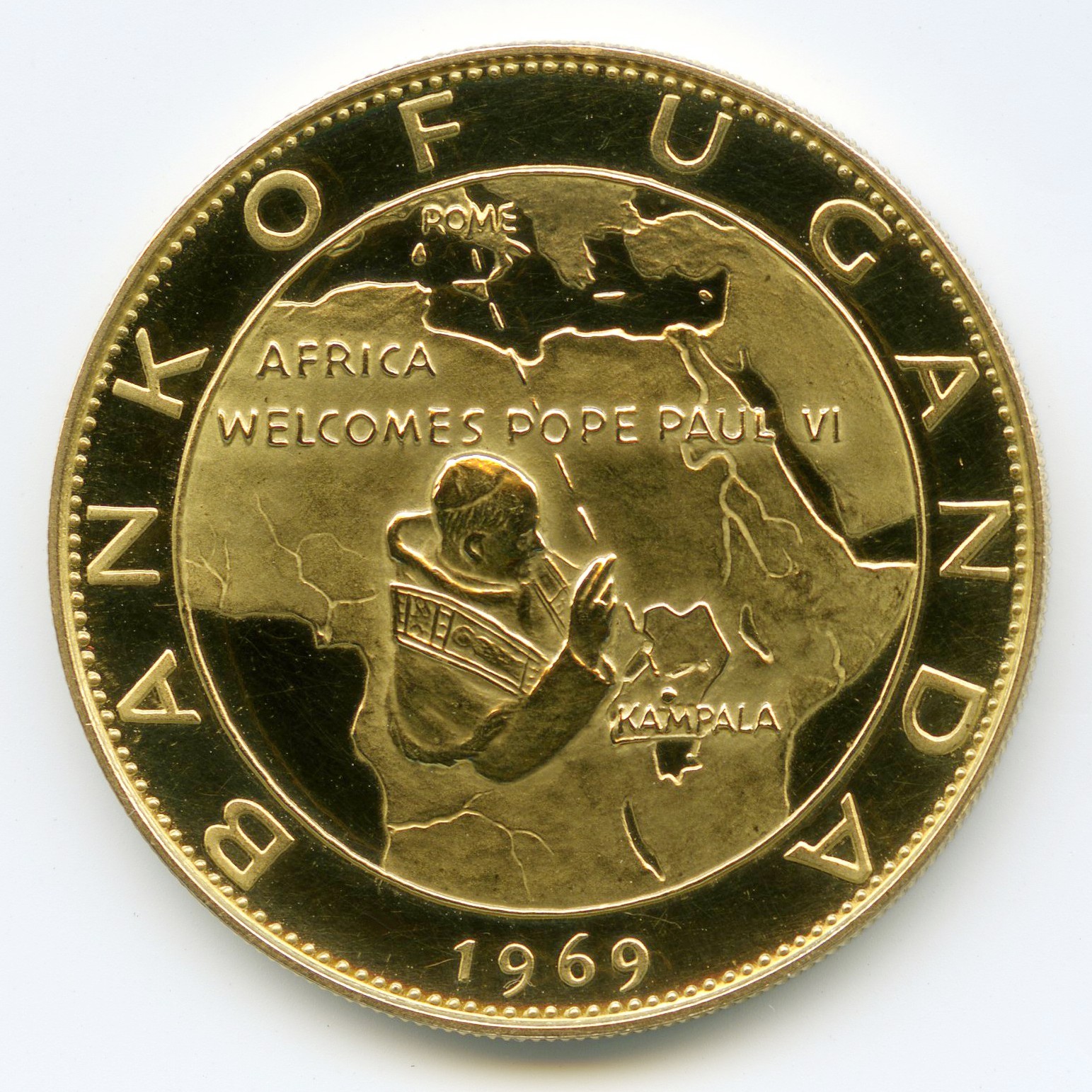Ouganda - 100 Shillings - 1969 avers